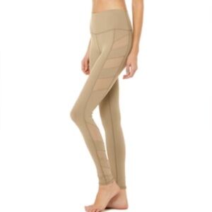 🤎SOLD🤎ALO YOGA Gravel Chevron Leggings High Waist M